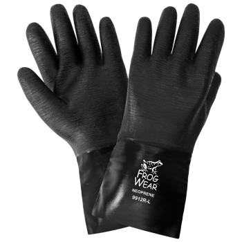 [A-9912R] Premium Neoprene, 12", Rough Grip, Gauntlet
