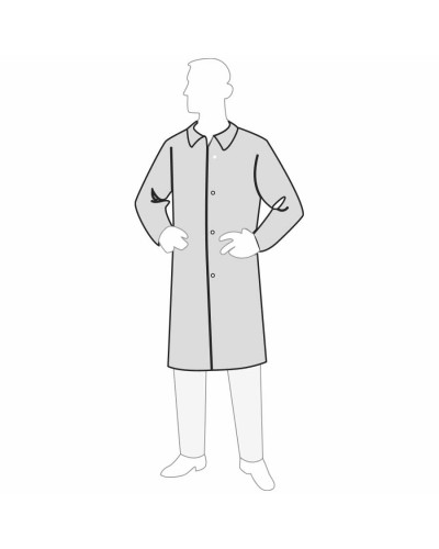 [DA-18300] PermaGuard Disposable Lab Coat