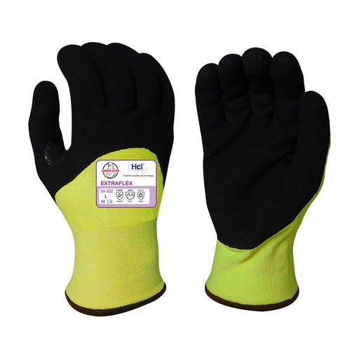 [A-04-322] 13 Gauge Armor Guys Extra Flex Hi Vis Glove