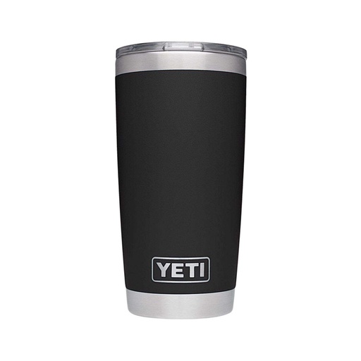 [UF-NVZKI-NPVCV-BLK] 20 Oz. Yeti Tumbler, Laser Engraved, Black
