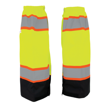 [SA-GLO-G3] FrogWear® HV - High-Visibility Solid Waterproof Gaiters, Pair