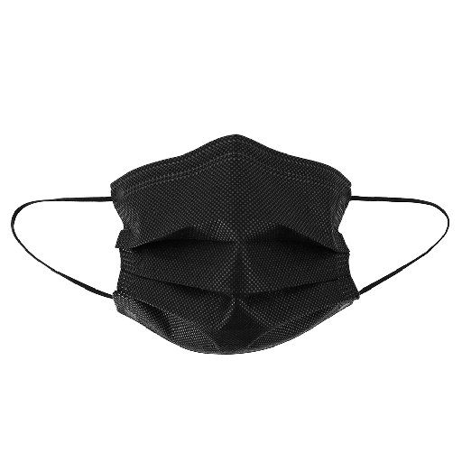 [RP-NW-M2] FrogWear™ Lightweight, Black, Disposable Mask, Sold by the case