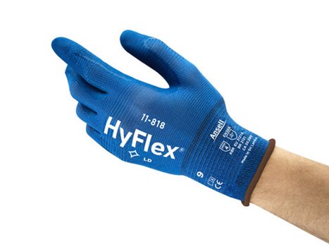HyFlex® 11-818 18 Gauge FORTIX™ Nitrile Coated Glove