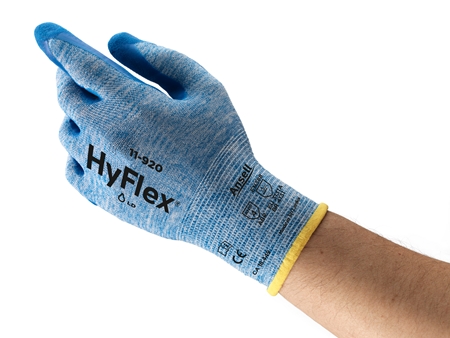 [A-11-920] Ansell HyFlex® Nitrile Coated Glove with RIPEL™ Liquid Repellence Technology