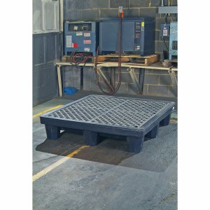 [SR-ULT1113] Spilltech 4-Drum Spill Pallet With Drain