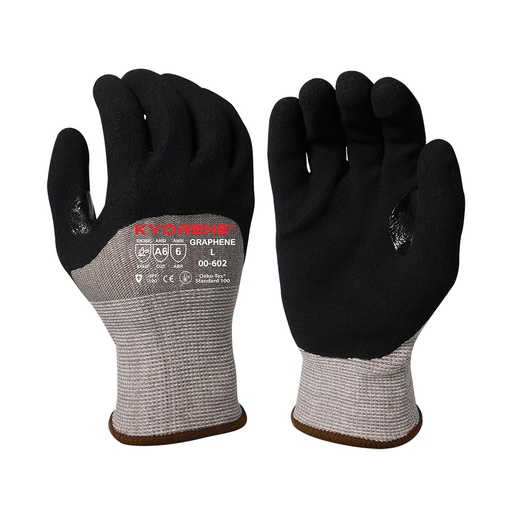 [A-00-602] 13 Gauge Kyorene® HCT® MicroFoam Nitrile Knuckle Coated Glove