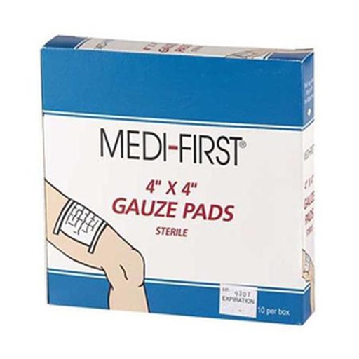 [FA-103773] 4" x 4" Sterile Gauze Pads, 25/Box