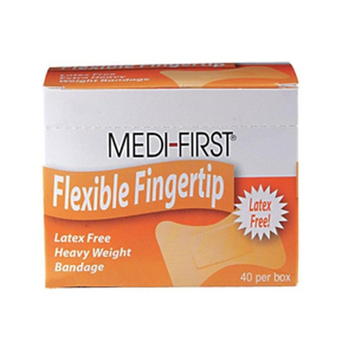 [FA-100378] Flexible Heavy Weight Fingertip Bandages, 40/Box