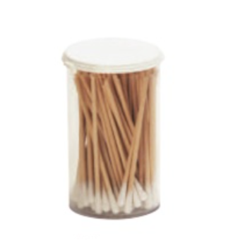 [FA-60433] 3" Cotton Tip Applicator, 100/Vial