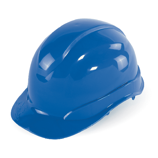 [HF-HH-C1-B] Bullhead Hard Hat, 6-Point Lock Suspension, Blue