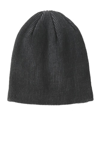 [UF-C935-BLK] [UF-C935] Port Authority® Rib Knit Slouch Beanie
