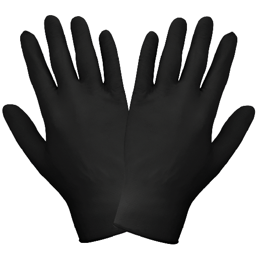 [A-705BPFE] 3.5 Mil Textured Nitrile Powder-Free Disposable Glove