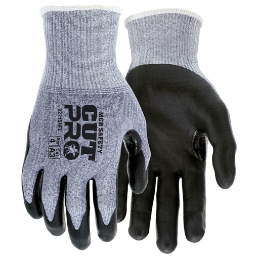 [A-92715NF] MCR Cut Pro Nitrile Foam Coated Gloves - 15 Gauge HyperMax Shell