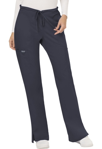 [UF-WW120] Cherokee Revolution Mid Rise Moderate Flare Drawstring Pant