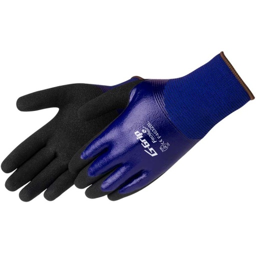 [A-F4632BL] 18 Gauge G-Grip™ Double Dipped Nitrile Coated Glove