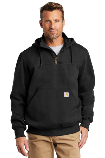 [UF-CT100617] Carhartt® Rain Defender® Paxton Heavyweight Hooded Zip Mock Sweatshirt