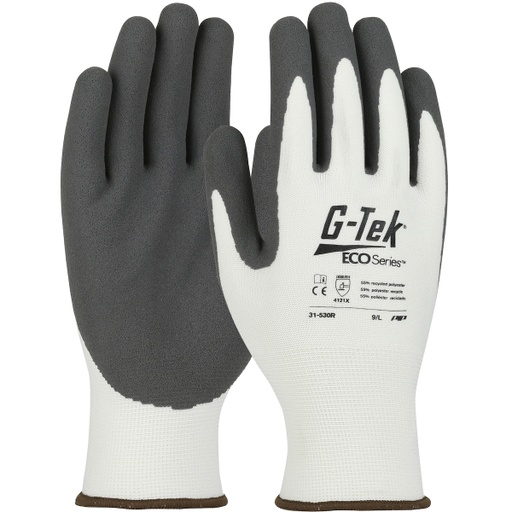 [A-31-530R] G-Tek® ECO Series™ Seamless Knit Recycled Yarn / Spandex Blended Glove