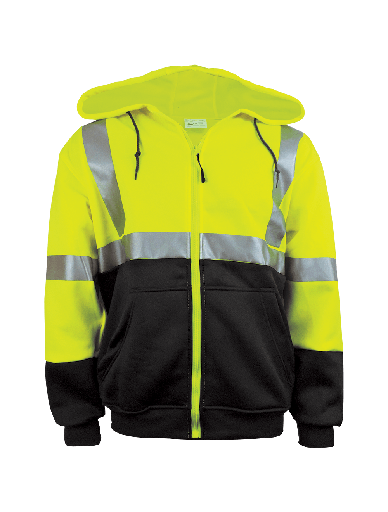 [SA-GLO-HS2] FrogWear® HV High-Visibility Hooded Sweatshirt