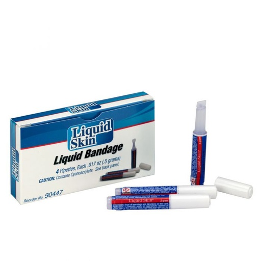[FA-90447] Liquid Skin Bandage, 4 Per Box