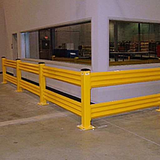 [RRIB-10-C] 10' Section of Ribbed Rail