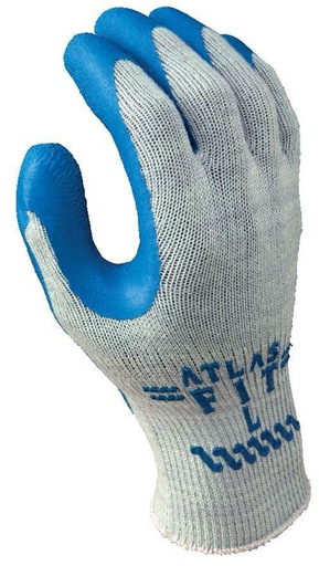 [A-300AF] SHOWA® ATLAS® 300 General Purpose Latex Coated Fingers/Palm Gloves