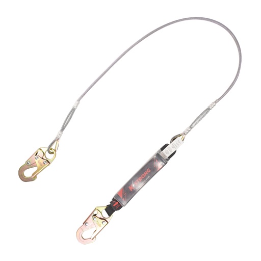[FP-UFL201601] [FP-UFL201601] 6' Clear Pack  SAL Wire Cable Leading Edge (LE) rated with 2 snap hooks