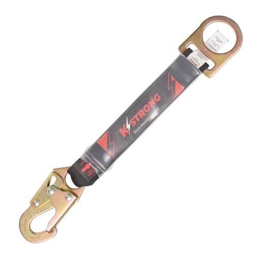 [FP-UFZ800100] [FP-UFZ800100] 18" Clear Design Shock Absorbing Pack with snap hook and D-ring