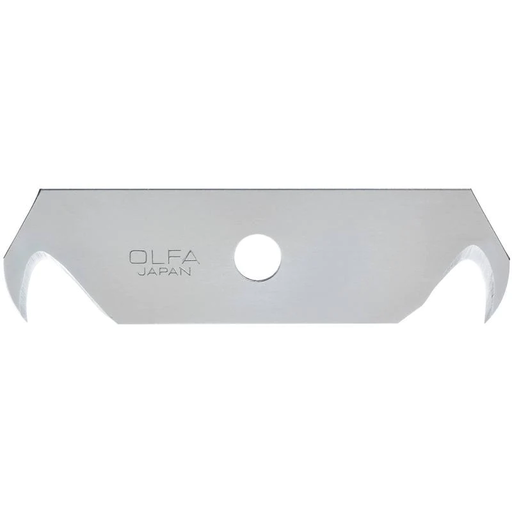 [IP-HOB-2/5] OLFA HOB-2/5 Dual-Edge Hook Safety Blade, 5pk