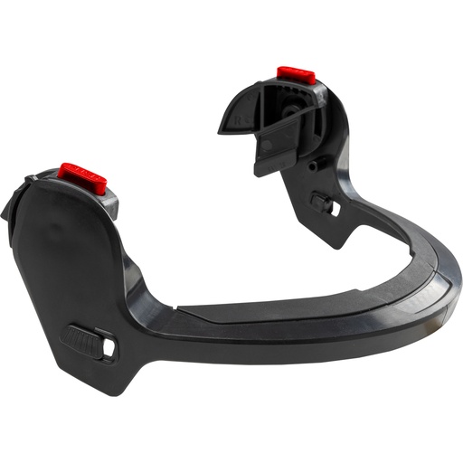 [HF-251-HP1491B] Traverse™ Safety Helmet Face Shield Bracket with Quick Connect Clips