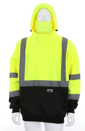 [SA-SSCL3LP] Luminator® Series Hi-Visibility Hooded Sweatshirt