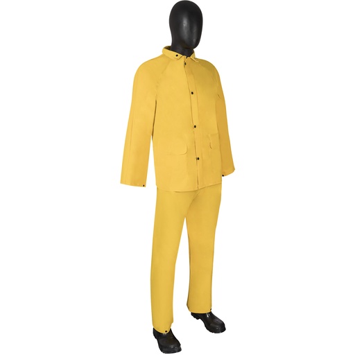 [SA-1291] 3 Piece DuraWear® Yellow Rainsuit