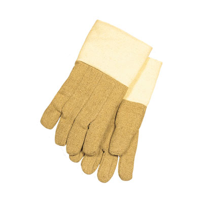 [A-KP214DWL] PBI/Kevlar® 14” Glove, Double Palm Liner, Full Wool Lined