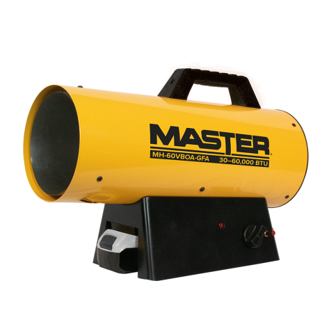 [MH-60VBOA-GFA] Master 60,000 BTU Battery Operated LP Forced Air Heater - Variable Output - Battery Not Included