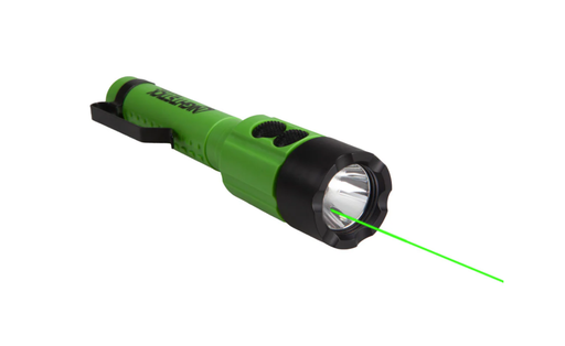 [IP-NSP-2414GXL] Nightstick LED Flashlight, Dual Mode w/laser, Green, AA Batteries Handheld
