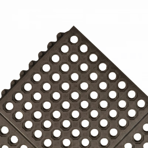 [IP-550] Interlocking Anti-Fatigue Rubber Mat,Cushion-Ease®, 550