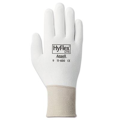 [A-11-600-WH-L] HyFlex® 11-600W Palm-Coated Gloves