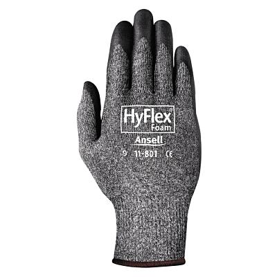 HyFlex® 11-801 Nitrile Foam Palm Coated Gloves