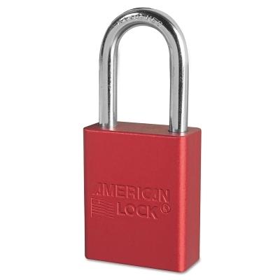 [IP-A1106NRRED] American Lock® Solid Aluminum Padlocks A1106NRRED, Non-Removable Key