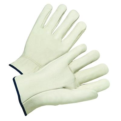 Anchor Brand Quality Grain Cowhide Leather Driver Gloves