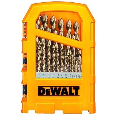 [IP-DW1969] DeWalt® Pilot Point® 29-Piece Gold Ferrous Oxide Drill Bit Sets
