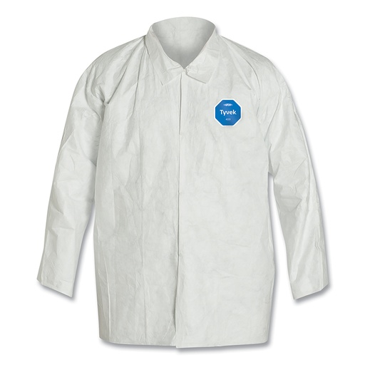 DuPont™ Tyvek® 400 Front Snap Shirts with Collar and Open Wrists