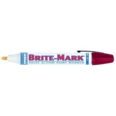 [IP-40002-BM] DYKEM® BRITE-MARK® 40 Threaded Cap/Barrel Permanent Paint Markers, Red