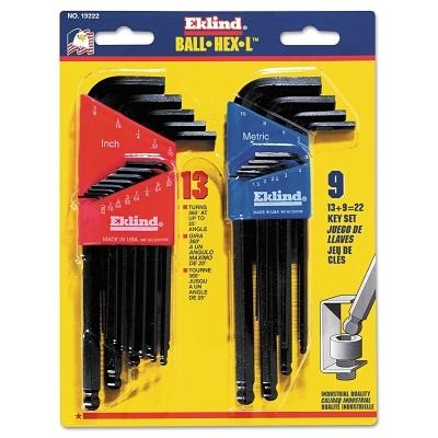 [IP-13222] Eklind® Tool Ball-Hex-L™ Key Sets 13222