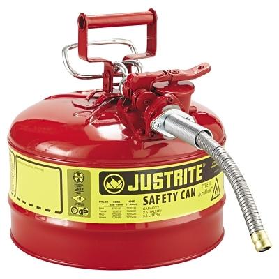 [IP-7225120] Justrite Type II AccuFlow™ Safety Cans 7225120
