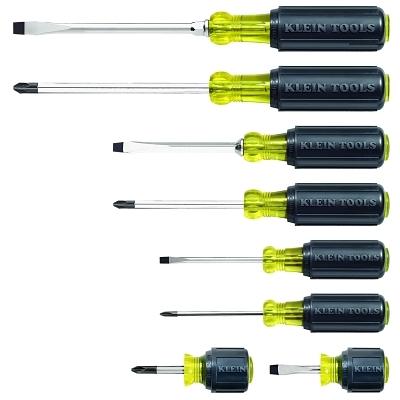 [IP-85078] Klein Tools 8-Pc Cushion-Grip Screwdriver Sets