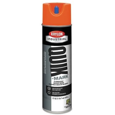 [IP-A03702007] Krylon® Quik-Mark™ Fluorescent Inverted Marking Paints, Fluorescent Orange