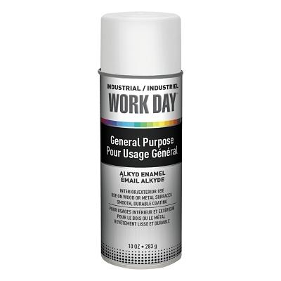 [IP-A04401007] Krylon® Industrial Work Day™ Enamel Paints, Gloss White