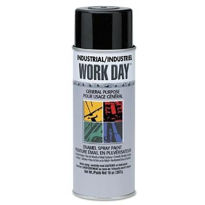 [IP-A04402007] Krylon® Industrial Work Day™ Enamel Paints, Gloss Black