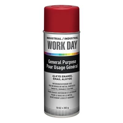 [IP-A04404007] Krylon® Industrial Work Day™ Enamel Paints, Gloss Red