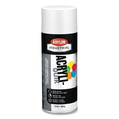 [IP-K01502A07] Krylon® ACRYLI-QUIK™ Acrylic Lacquer Paints, White, Flat